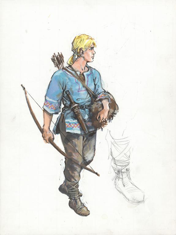 Grzegorz Rosinski - Thorgal, Illustration originale