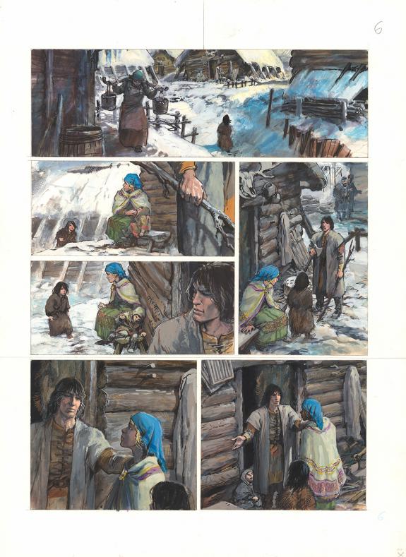 Grzegorz Rosinski - Thorgal, Moi, Jolan, Planche originale n