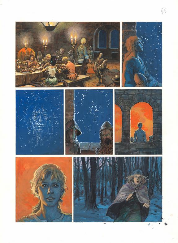 Grzegorz Rosinski - Thorgal, Moi, Jolan, Planche originale n