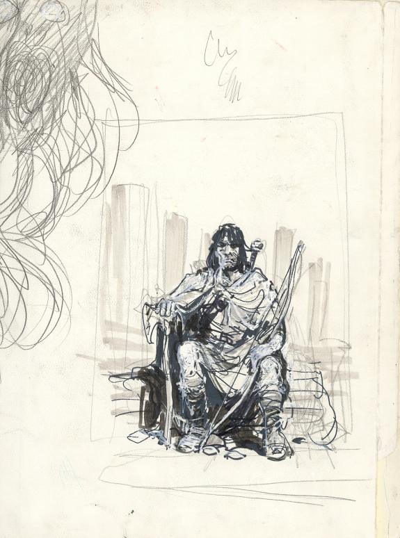 Grzegorz Rosinski - Thorgal, Illustration originale