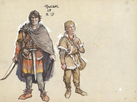 Grzegorz Rosinski - Thorgal, Illustration originale