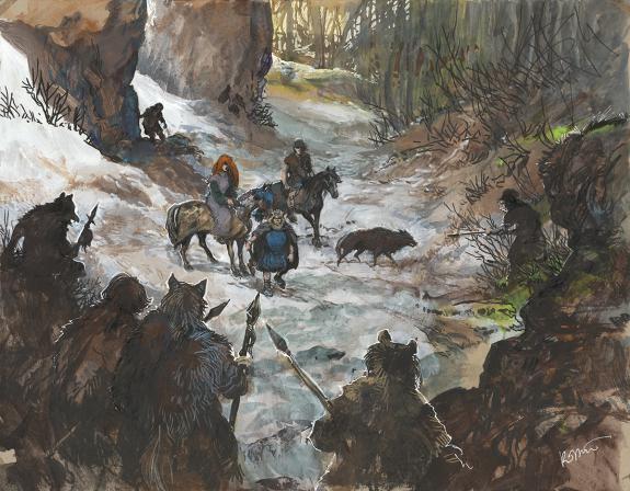 Grzegorz Rosinski - Thorgal, Illustration originale