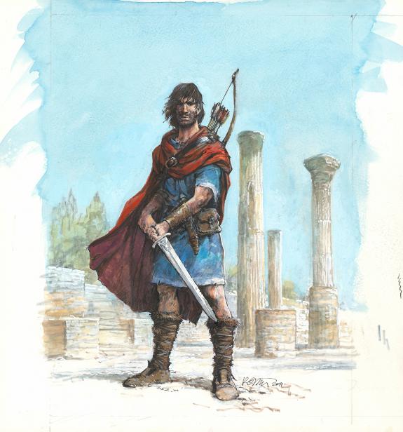 Grzegorz Rosinski - Thorgal, Illustration originale réalisée