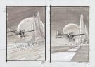Manchu - Deux recherches d'une illustration originale pour l