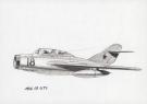 Manchu - Illustration originale - MIG 15 UTI