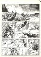 Grzegorz Rosinski - Thorgal, Arachnéa, Planche originale n°0