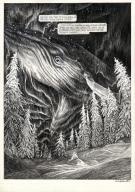 Daria Schmitt - La Tête de mort venue de Suède, Planche orig