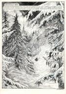 Daria Schmitt - La Tête de mort venue de Suède, Planche orig