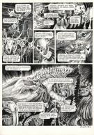 Daria Schmitt - La Tête de mort venue de Suède, Planche orig