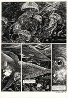 Daria Schmitt - La Tête de mort venue de Suède, Planche orig