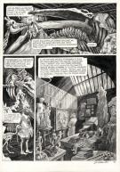 Daria Schmitt - La Tête de mort venue de Suède, Planche orig