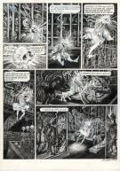Daria Schmitt - La Tête de mort venue de Suède, Planche orig