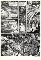 Daria Schmitt - La Tête de mort venue de Suède, Planche orig