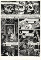 Daria Schmitt - La Tête de mort venue de Suède, Planche orig