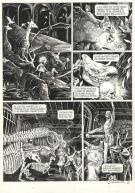 Daria Schmitt - La Tête de mort venue de Suède, Planche orig