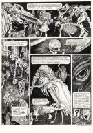Daria Schmitt - La Tête de mort venue de Suède, Planche orig