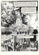 Daria Schmitt - La Tête de mort venue de Suède, Planche orig