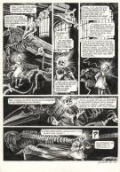 Daria Schmitt - La Tête de mort venue de Suède, Planche orig