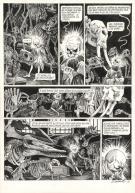 Daria Schmitt - La Tête de mort venue de Suède, Planche orig