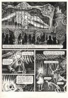 Daria Schmitt - La Tête de mort venue de Suède, Planche orig