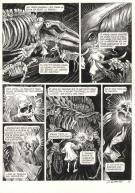 Daria Schmitt - La Tête de mort venue de Suède, Planche orig