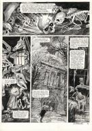 Daria Schmitt - La Tête de mort venue de Suède, Planche orig