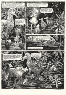 Daria Schmitt - La Tête de mort venue de Suède, Planche orig