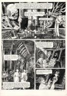 Daria Schmitt - La Tête de mort venue de Suède, Planche orig