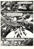 Daria Schmitt - La Tête de mort venue de Suède, Planche orig