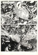 Daria Schmitt - La Tête de mort venue de Suède, Planche orig