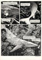 Daria Schmitt - La Tête de mort venue de Suède, Planche orig