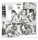 Josep Homs - Shi, Victoria, Illustration originale, ex-libri