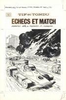 Will - Tif et Tondu, &Eacute;checs et match, Couverture originale, 