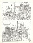 Philippe Adamov - Les Eaux de Mortelune, Planche originale n