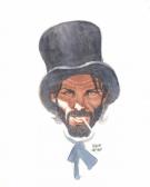 Ralph Meyer - Undertaker, Illustration originale in&eacute;dite r&eacute;a