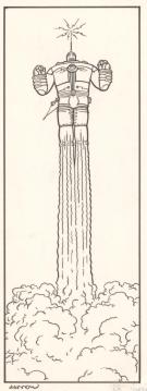 Geof Darrow - Illustration originale sur calque