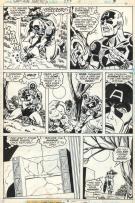 Sal Buscema - Captain America, Illustration originale n&deg;06