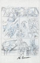 John Buscema - Silver Surfer, Planche originale crayonn&eacute;e