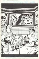 Ed Mc Guinness - L'Incroyable Hulk, Planche originale n&deg;3, H