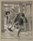 Fortunino Matania - Illustration originale, "Michel Angelo a