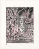 Stan Manoukian - Frankenstein, Illustration originale, reche