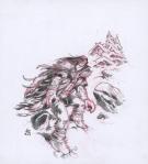 Stan Manoukian - Frankenstein, Crayonné original, recherche 