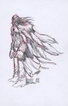 Stan Manoukian - Frankenstein, Crayonn&eacute; pr&eacute;paratoire 