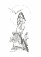 San Julian - Illustration originale, Vampirella