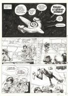 Yoann - Spirou et Fantasio, La Face cach&eacute;e du Z, Planche ori