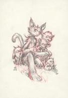 Stan Manoukian - Crayonn&eacute; original pr&eacute;paratoire 