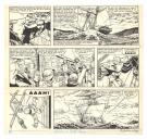 Victor Hubinon - Barbe-Rouge, L'&Icirc;le de l'homme mort, Planche