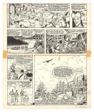 Victor Hubinon - Barbe-Rouge, Mort ou vif, Planche originale
