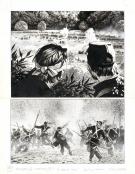Steve Cuzor - Le Combat d'Henry Fleming, Planche originale n