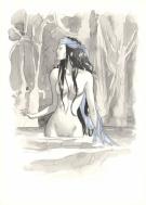 Ana Miralles - Djinn, Illustration originale in&eacute;dite